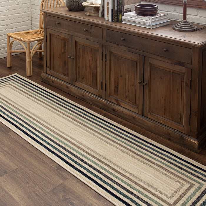 Brady Beige Area Rug