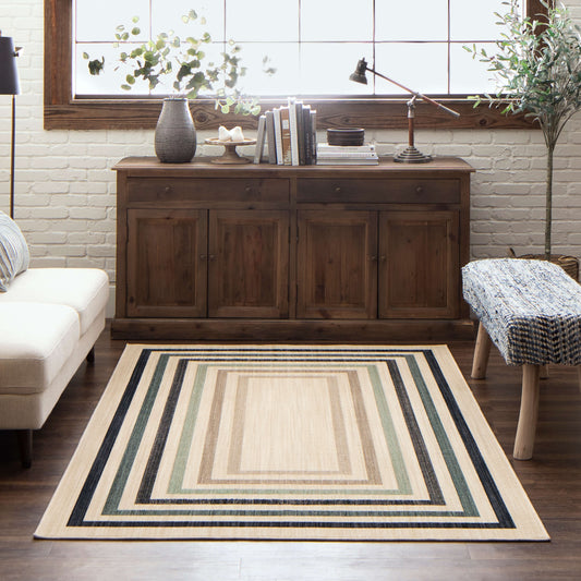 Brady Beige Area Rug