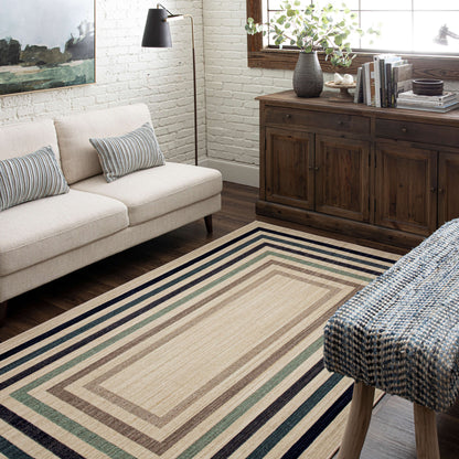 Brady Beige Area Rug