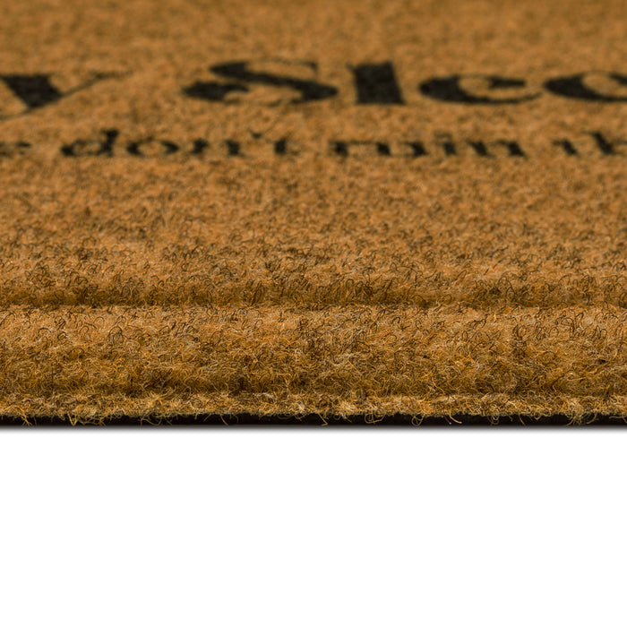 Baby Sleeping Brown Mat