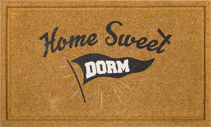 Home Sweet Dorm Brown Mat