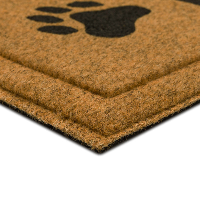 Wipe Your Paws Brown Mat
