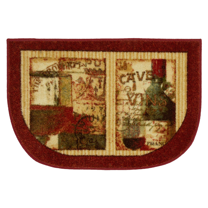 Marina Winery Red & Brown Mat