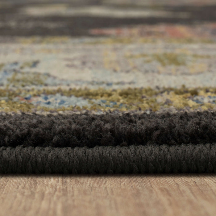 Karastan Pandora Fury Charcoal Area Rug