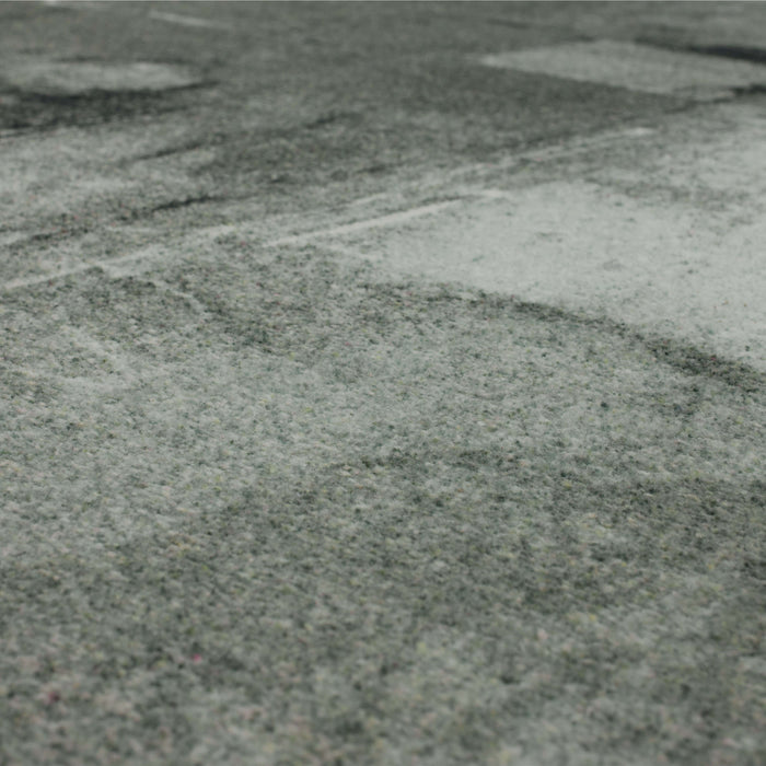 Technicolor Fritz Grey and Black Area Rug