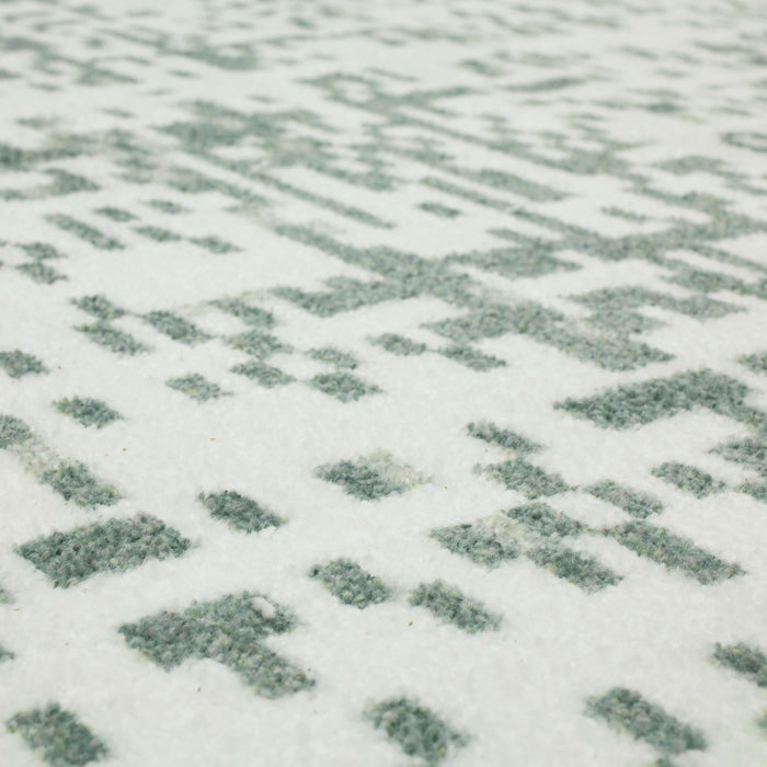 Technicolor Matrix Cream Area Rug