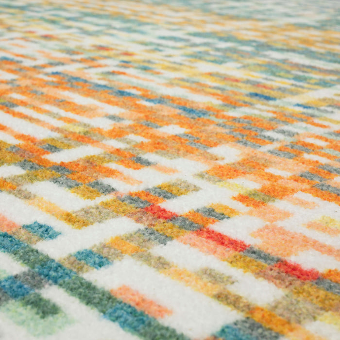 Technicolor Matrix Multi Area Rug