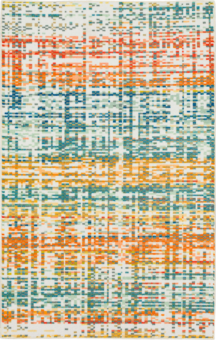 Technicolor Matrix Multi Area Rug