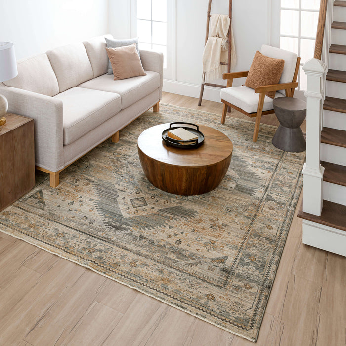 Karastan Echo Gamin Grey Area Rug