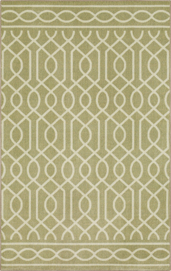Technicolor Persian Gray Area Rug