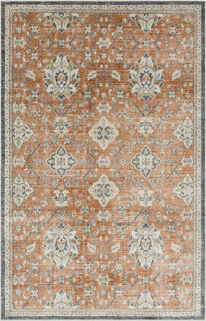 Armada Grantham Dark Orange Area Rug