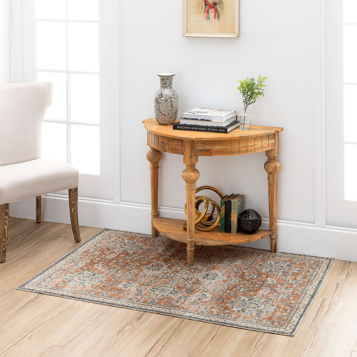 Armada Grantham Dark Orange Area Rug