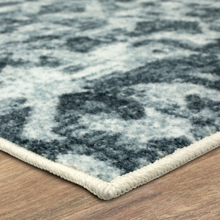 Technicolor Braiden Denim Area Rug