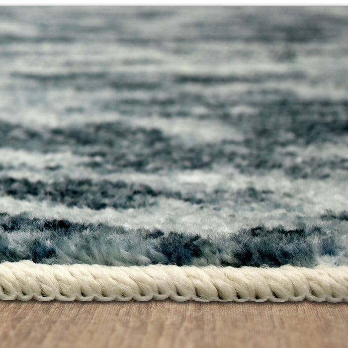 Technicolor Braiden Denim Area Rug