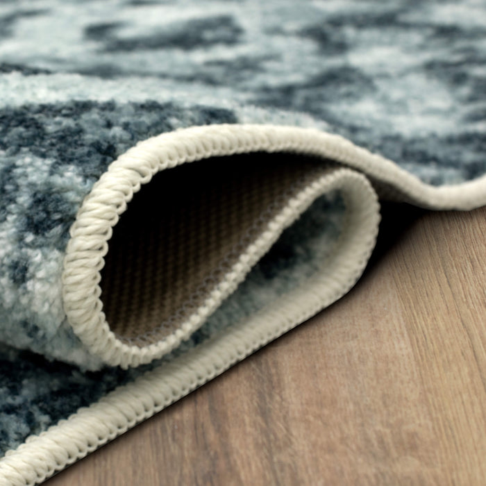 Technicolor Braiden Denim Area Rug