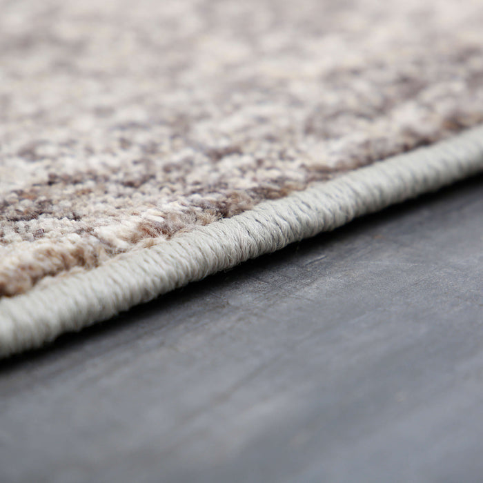Geometric Collage Dark Linen Area Rug by Scott Living