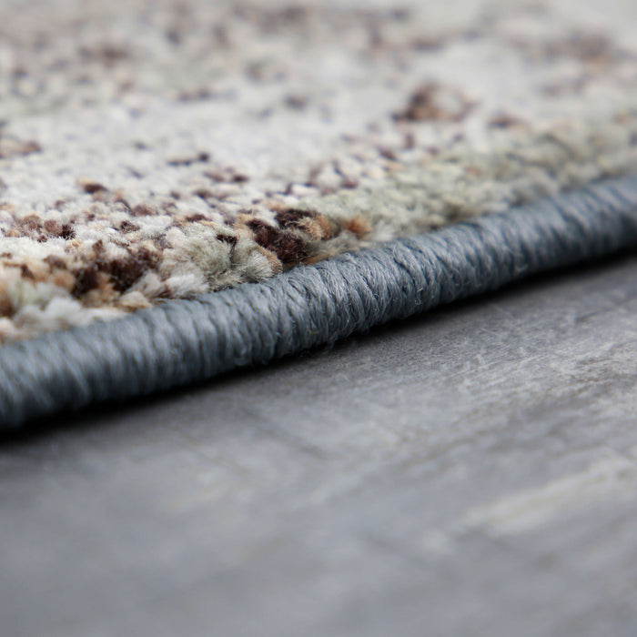 Geometric Collage Gray Area Rug by Scott Living