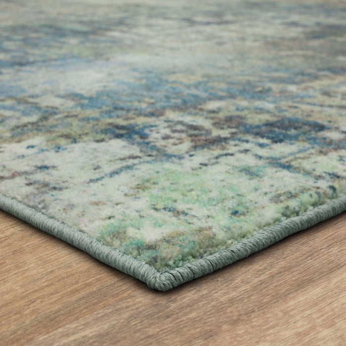 Karastan Kaleidoscope Glacial Blue Area Rug