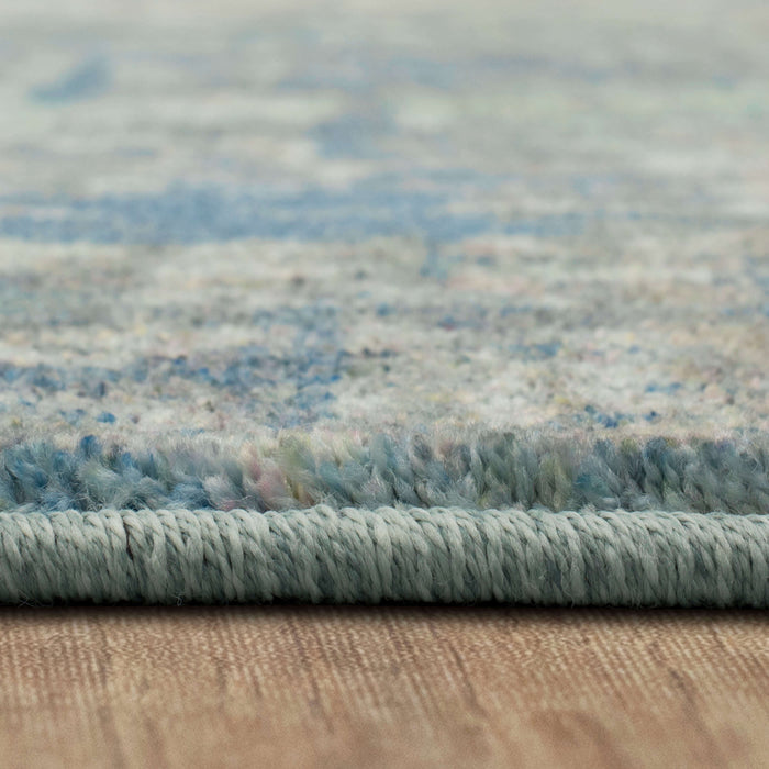 Karastan Kaleidoscope Glacial Blue Area Rug