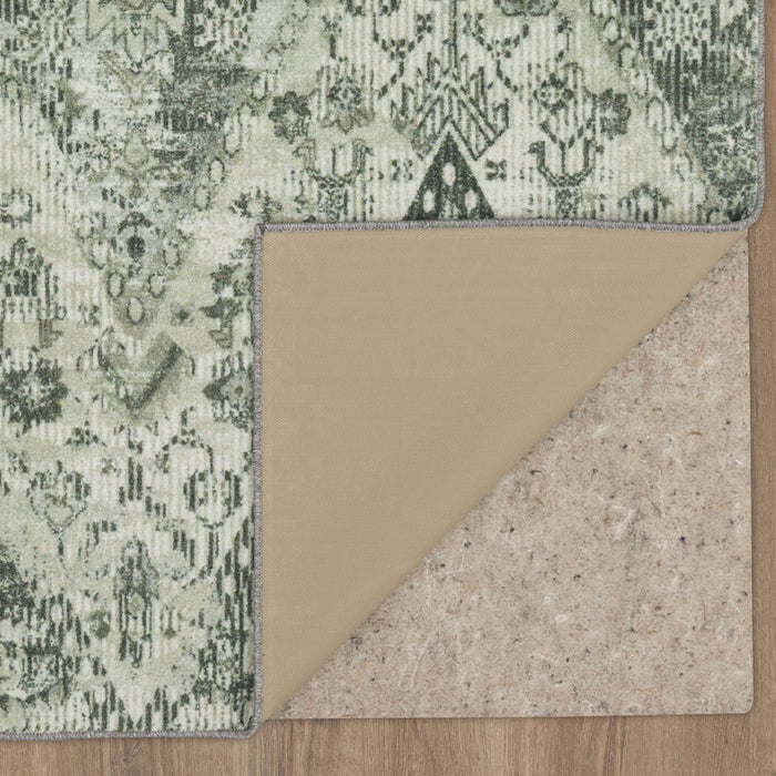 Technicolor Dulce Gray & White Area Rug