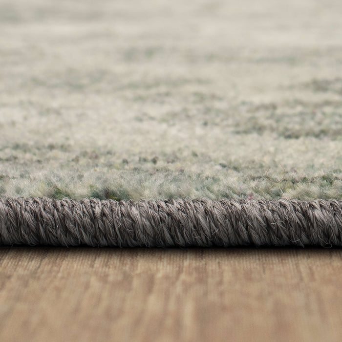 Technicolor Dulce Gray & White Area Rug