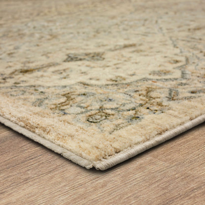 Karastan Divina Gloriana Cream Area Rug