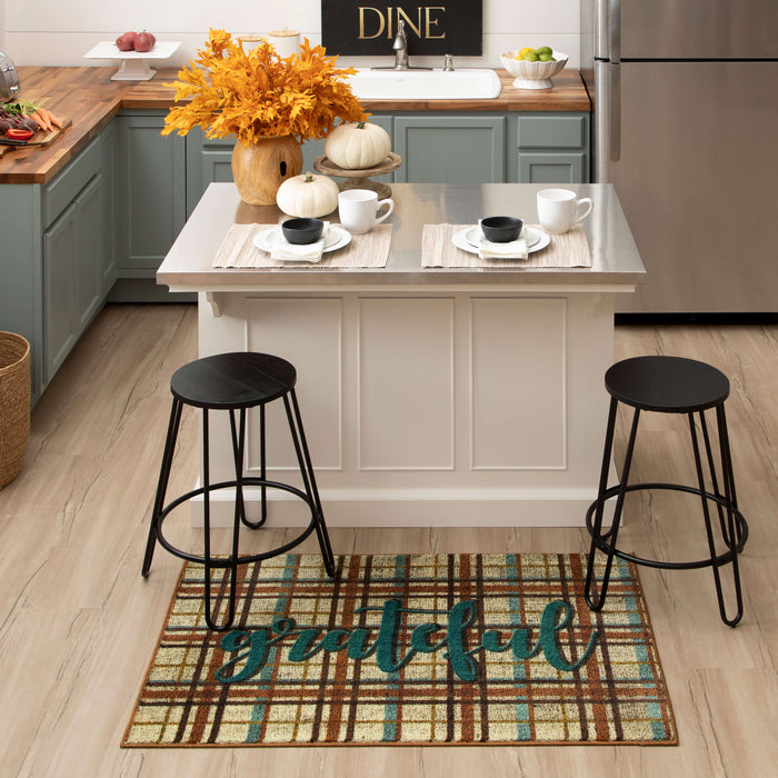 Grateful Tan Accent Rug