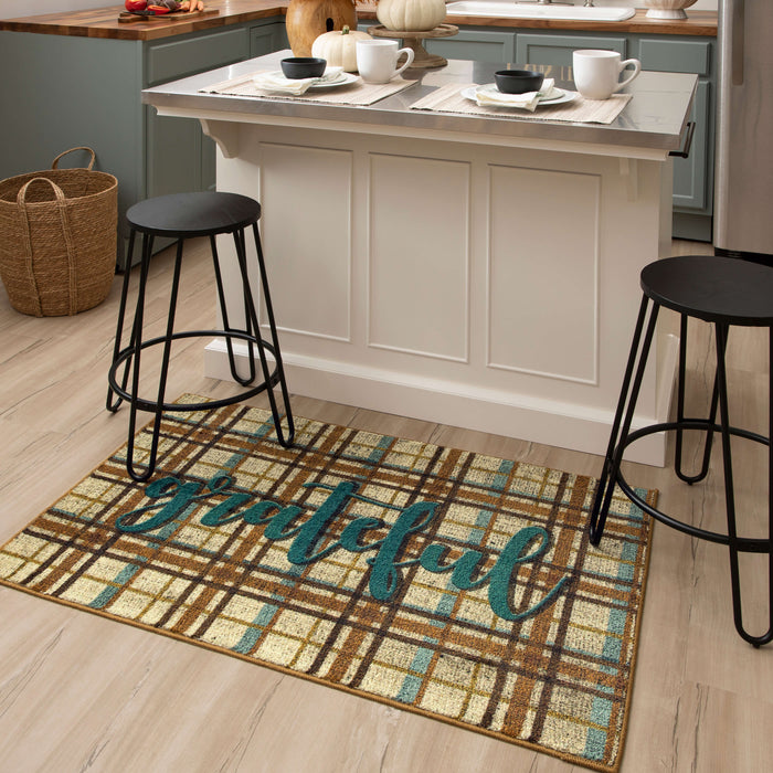 Grateful Tan Accent Rug