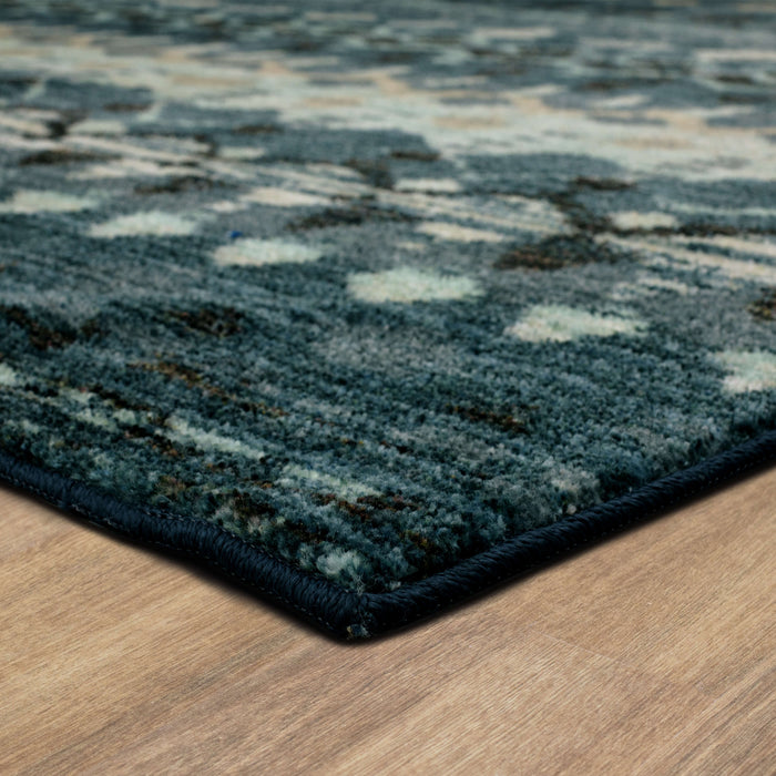 Elsa Stripe Navy Area Rug