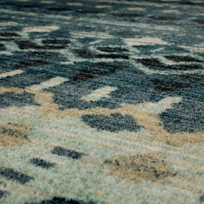 Elsa Stripe Navy Area Rug