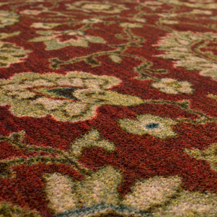 Karastan Kaleidoscope Hambeldon Red Area Rug