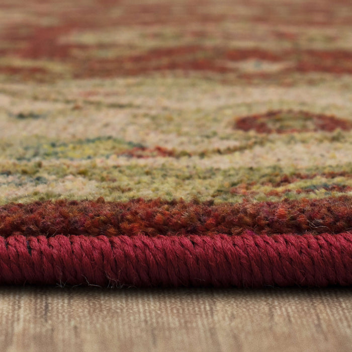 Karastan Kaleidoscope Hambeldon Red Area Rug