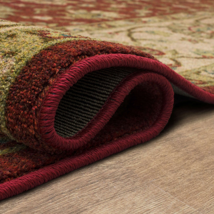 Karastan Kaleidoscope Hambeldon Red Area Rug