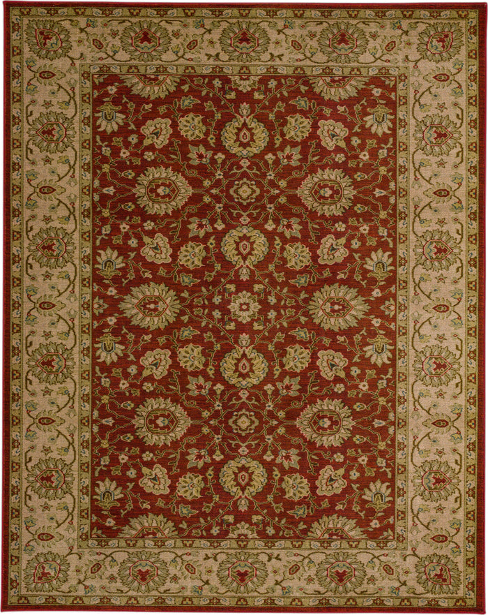 Karastan Kaleidoscope Hambeldon Red Area Rug