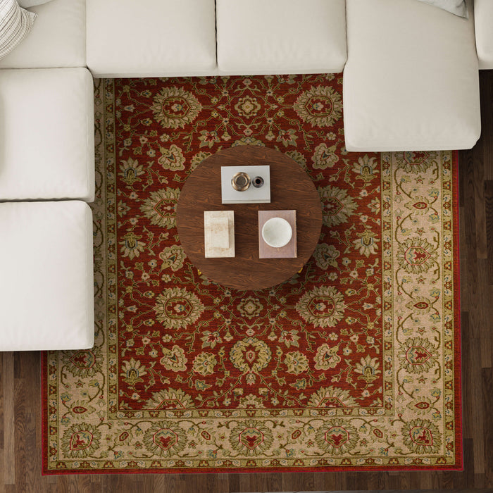 Karastan Kaleidoscope Hambeldon Red Area Rug