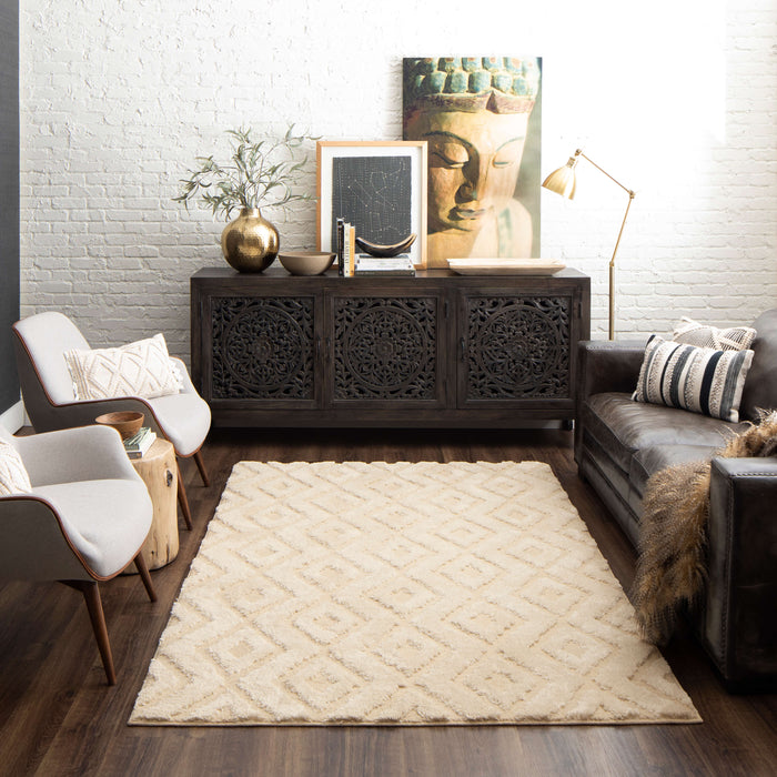 Chateau Prince White Area Rug