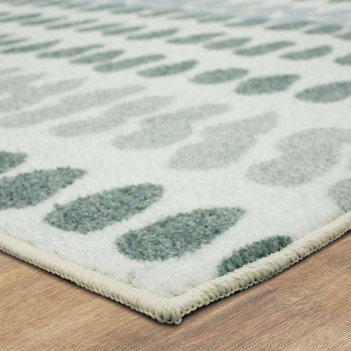 Technicolor Haley Stripe Cream Area Rug