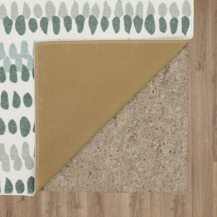 Technicolor Haley Stripe Cream Area Rug