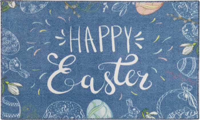 Technicolor Pastel Blue & Cream Mat