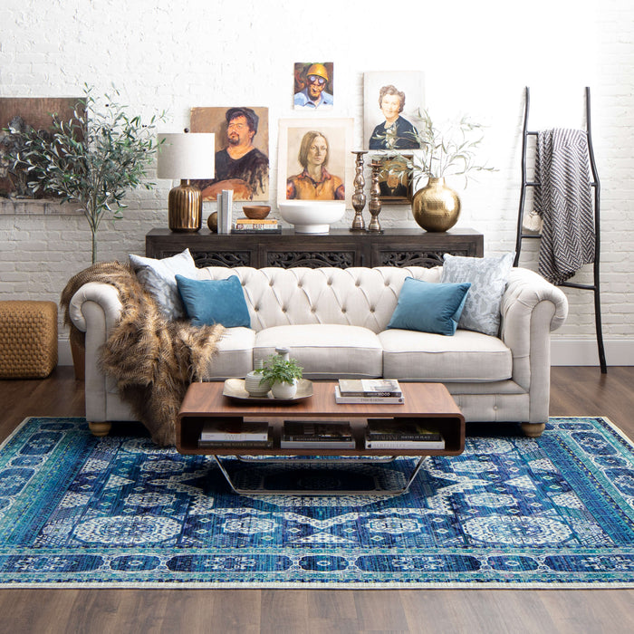 Hana Blue Area Rug