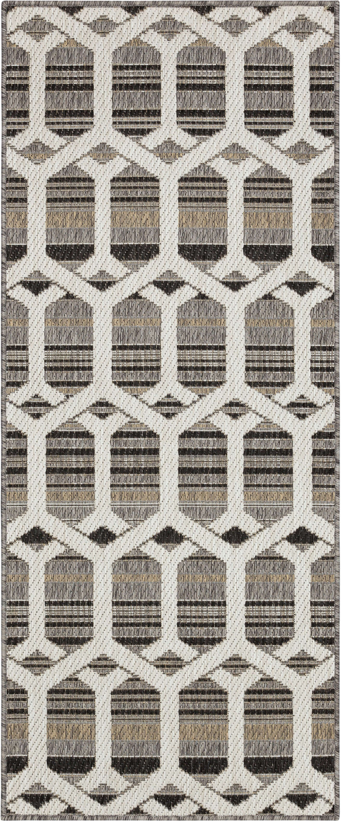 Jackson Trellis Grey Area Rug