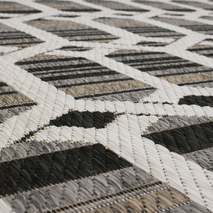 Jackson Trellis Grey Area Rug