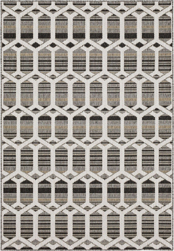 Jackson Trellis Grey Area Rug