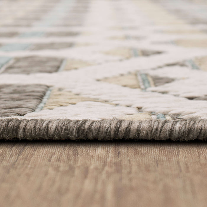 Jackson Trellis Tan Area Rug