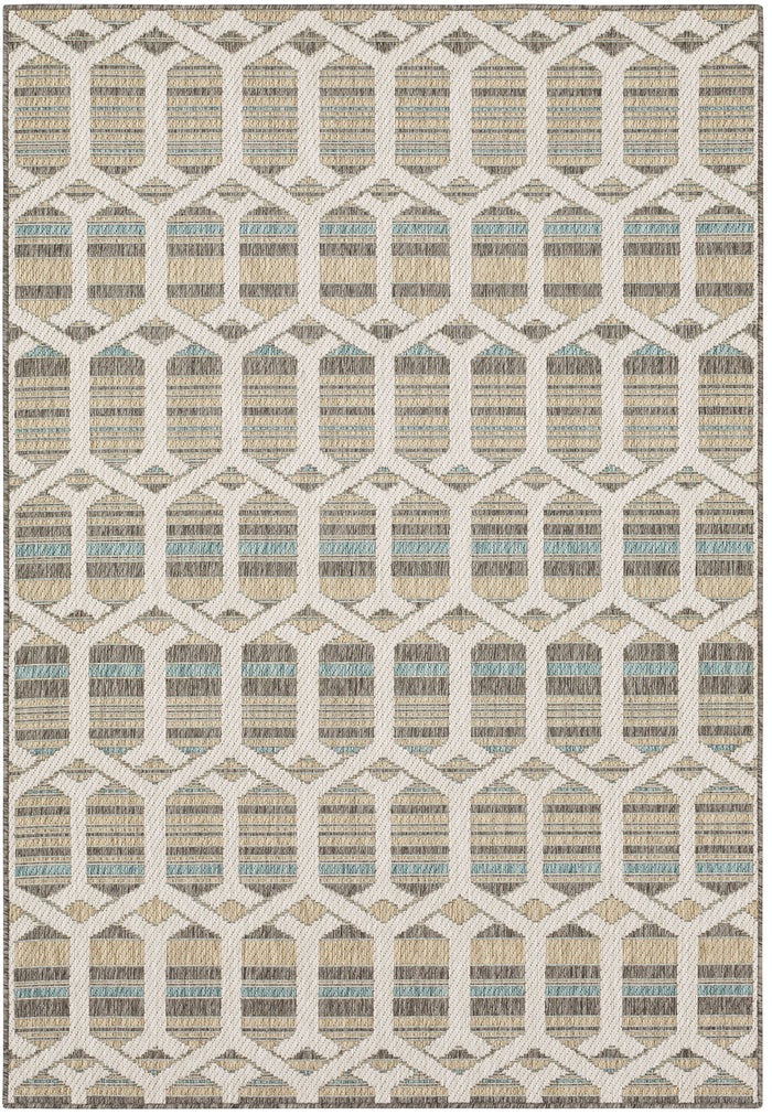 Jackson Trellis Tan Area Rug