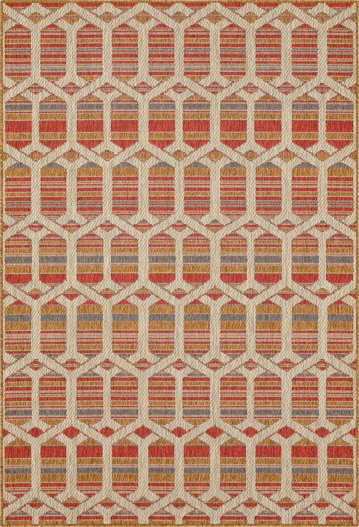 Jackson Trellis Spice Area Rug