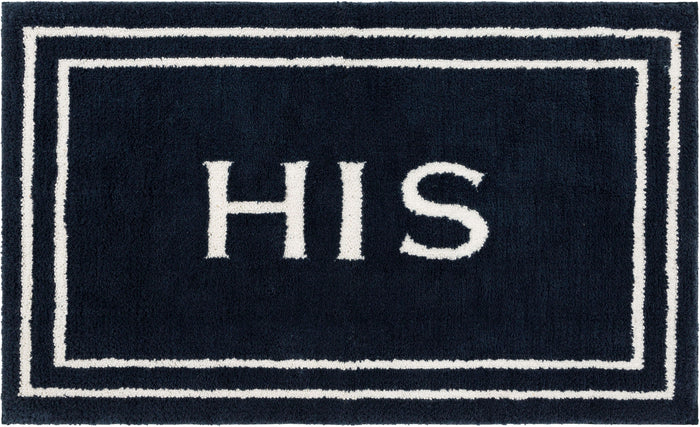 Martin Gentleman Blue & White Bath Mat