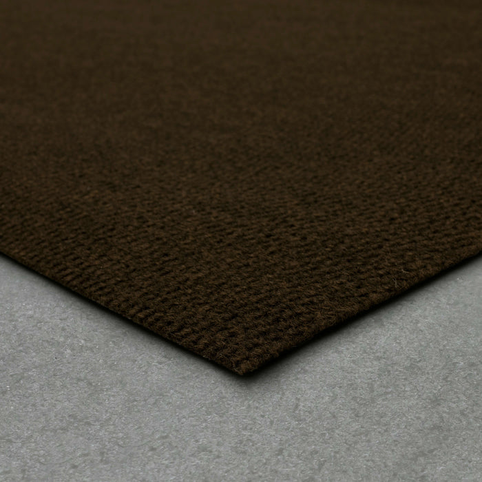 Hobnail Needle Punch Chocolate Area Rug