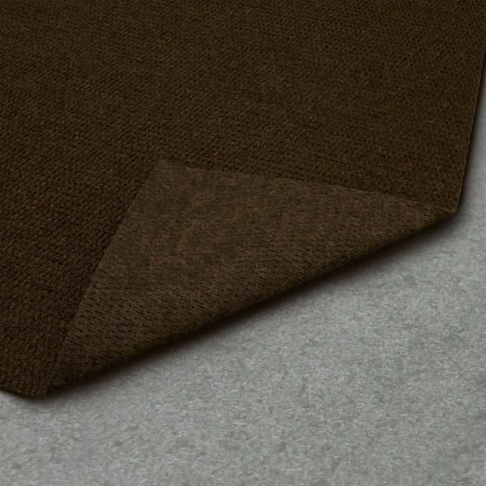 Hobnail Needle Punch Chocolate Area Rug
