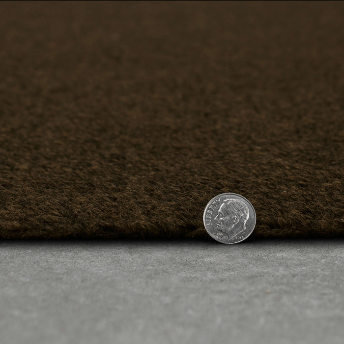Hobnail Needle Punch Chocolate Area Rug
